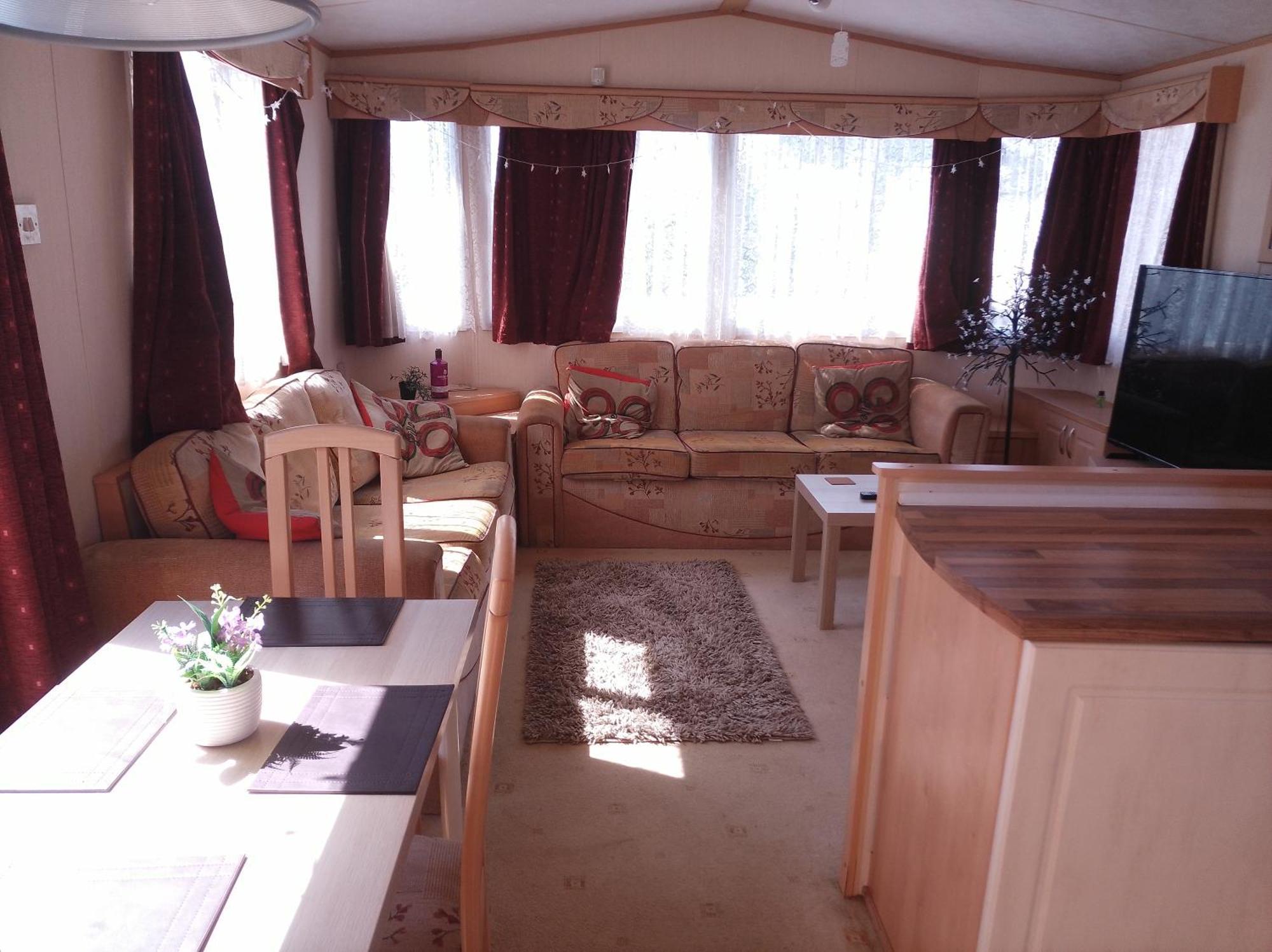 Cozy Camber Caravan 3 Bedroom Retreat With Decking Rye Kültér fotó